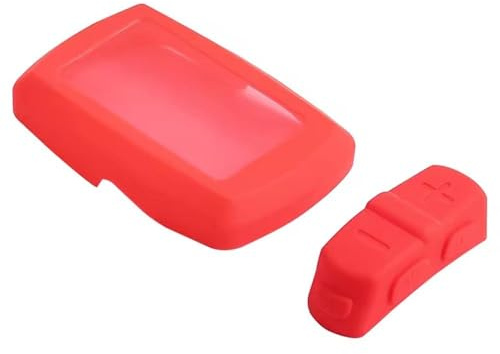 JOYSOG Silicone Case Cover for Engwe EP-2 Pro/for Engine Pro E-Bike Scooter Display Screen Anti-Scratch Protective Sleeve Shell (Red)