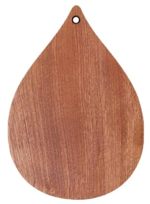 Tagliere in legno a forma di cuore, vassoio per servire formaggi e salumi, tagliere in legno naturale per carne, formaggio e verdure (grande) (Drip S)