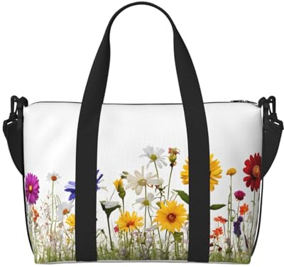 Iris Flower Butterfly Print Italy Flag Print Versatile Handbag for Travel,Hand-Held Crossbody Travel Bag for Your Every Need