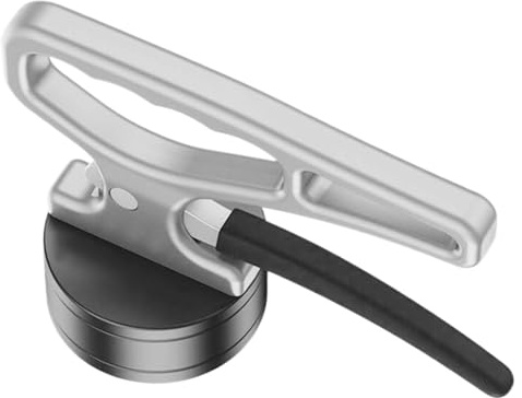 Outil de récupération magnétique | Libération facile d'objets | Classeur ergonomique robuste pour objets en métal lourd d'atelier, porte-assiettes en fer, outils, garage à ongles