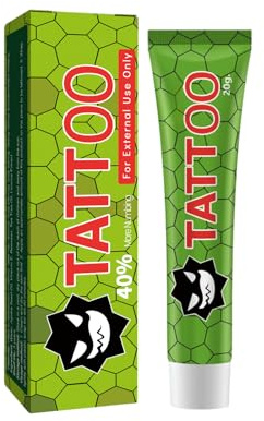 Crème pour Tatouage, Soin Avant et Après Tatouage, Épilation Laser et Piercing, Hydratante et Apaisante pour une Expérience Confortable creme anesthesiante tatouage creme anesthesiante