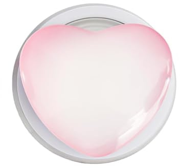 Magnetic Pop Socket, Pink Pop Socket, Cute Heart-Shape Phone Holder with Expanding Kickstand for Smartphones Tablets Kindle Popsocket Magnetic Grip