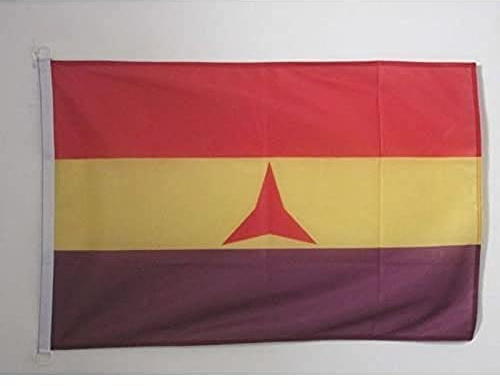 AZ FLAG Bandera Náutica España Republicana Brigadas 45x30 cm