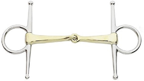 KavalBits Schenkeltrense, einfach gebrochen