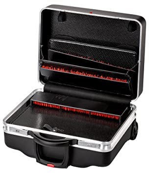 Parat Werkzeugkoffer CLASSIC KingSize Roll neo Safe CP-7 (Größe XL / Werkzeugtasche ohne Inhalt, rollbar / Werkzeug-Trolley schwarz) 789550171