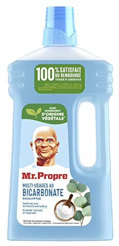 Mr. Propre Nettoyant Ménager Multi-Usages Parfum Bicarbonate et Eucalyptus, 1L