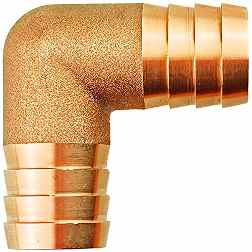 QUALITÄTS Wasserschlauch Zubehör aus Messing Tülle Schlauchverbinder Wasserhahn Garten > Ausführung auswählen >>> L-Schlauchverbinder 90° 19mm Tülle für 3/4 Schlauch + 19mm Tülle für 3/4 Schlauch