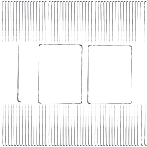 100 Piezas Agujas Fieltro Lana,Fieltro Agujas Bordado Coser DIY Artesanal Tejido Punto de Inicio Accesorios Conjunto 3 Tamaños para Craft DIY Inicio Herramientas (M)