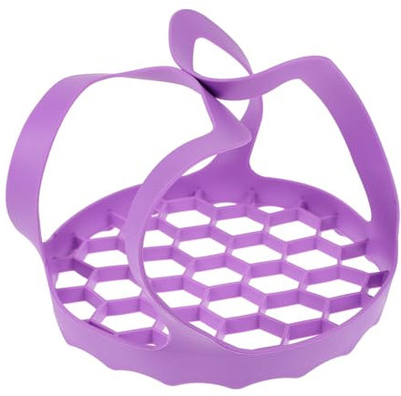 Cabilock 1pieza Vaporera De Silicona Multifuncional Canasta De Drenaje y Diseño Portátil Para Cocinar Verduras y Huevos