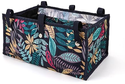 Dongawin Bolsa para Andar Debajo del Asiento para Ruedas de Rodillo, Bolsa organizadora de Almacenamiento para Caminantes para senoirs, Accesorios para andadores., Hoja de Arce, S, Bolsa de Mano