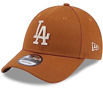 New Era Los Angeles Dodgers Basecap Braun 9Forty verstellbar Kappe LA League Essential - One-Size