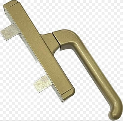 effedielle CREMONESE GIESSE 1004 MANIGLIA PER INFISSI IN ALLUMINIO ESTERNI PERSIANA Colore BRONZO VERNICIATO 380-Ambidestra Bidirezionale Apertura Esterna