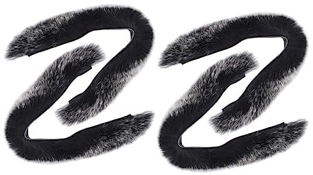 Kisangel Bogensehnen-Dämpfer Aus Kaninchenhaar 4 Stück 9.45 Zoll Stoßdämpfend Für Bogenschießen Bogensehnenstabilisator Schützt Sehne Vor Verschleiß Und Vibration