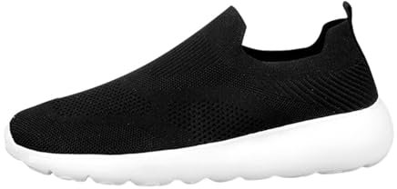 Damen Slip On Sportschuhe Herren Sneaker rutschfest Schuhe Trainer Sneakers Leichte Laufschuhe Walking Schuhe Ohne Schnürsenkel Turnschuhe Atmungsaktiv Freizeitschuhe