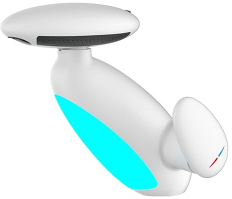 Costye Miscelatore Bagno Lavabo con Doccetta Estraibile A 4 modalità Acqua Calda/Fredda Doccetta per Lavandino Bagno Rubinetto per Lavabo con Getto Superiore per Lavarsi I Denti E Il Viso