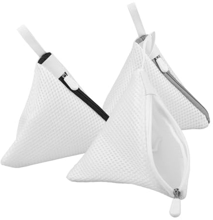 MOTHNUR 3 Stück Wäschesäcke Mini Netz-Wäschesäcke Aus Polyester Mit Reißverschluss Waschbeutel Für Empfindliche Wäsche Und Kleine Ladungen in Der Waschmaschine