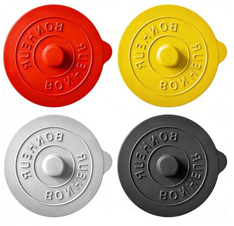 Solvind 4 Pcs Silicone Drink Lids - Food Grade BPA Free Universal Cup Covers, Reusable Anti Dust Spill Proof Mug Lids for Coffee Tea Wine Glasses, Home Office Outdoor Use, Multicolor