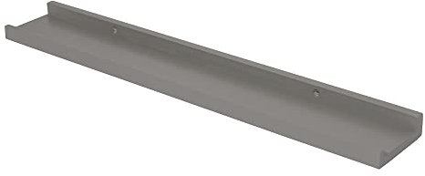 Duraline DL Mensola per Fotografia, Legno, Grigio, 60 x 9 x 3 cm