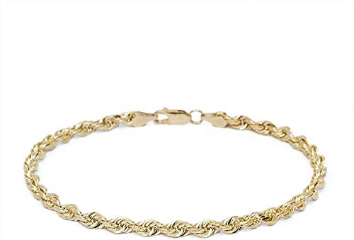 PRINS JEWELS 18 karat 750 Gold Kordel Armband Gelbgold 3 mm. Breit