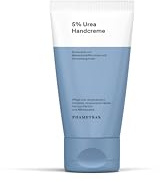 Phametra 5% Urea Handcreme | Pflegt und rehydratisiert trockene und strapazierte Hände | geruchsneutrale Handpflege | zieht schnell ein | 50ml