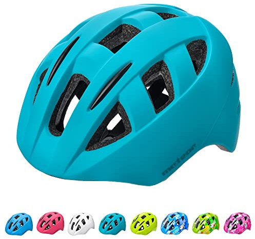 meteor® Fahrradhelm Kinderhelm BMX Kinder-Helm MTB kinderfahrradhelm Downhill rennradhelm Mountain-Bike Inliner Roller Skater BMX fahradhelm Scooter Kinder Helmet