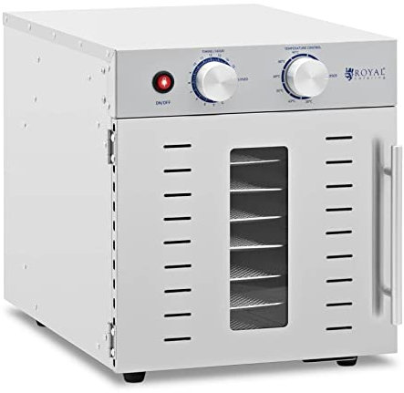 Royal Catering RCDA-800/23S - Deshidratador deshidratador (800 W, 8 niveles)