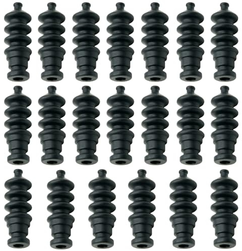 Runup 20 Stück 37mm RC Boot wasserdichte Gummidichtung Schubstange | Gebrüll Schutz Ersatz Für RC Boot Schiff, Bürstenlose Elektrische Boot Auto Schutz Ersatz