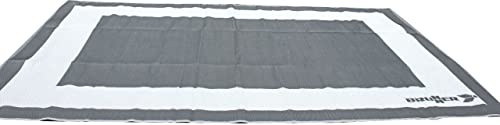 BRUNNER Balmat Teppich 250x700cm schwarz/weiß