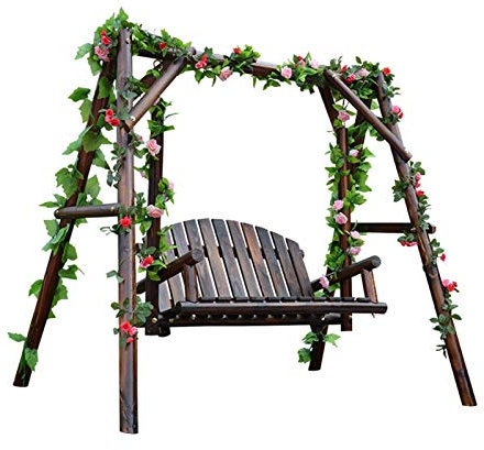 Terrassenschaukel, Veranda-Gleiter, Hängematte, Hängebank, Stuhl, Terrasse, Schaukelstuhl, Hängematten, Schaukelbank, Outdoor, Veranda, Garten und Pool, Schaukel