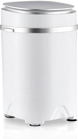 TUKAILAi 2-in-1 Mini Washing Machine, 4KG Washer Capacity Single Tub Washer and Spin Dryer with Timer, Small Portable Washing Machine for Travel Camping Dormitory and Apartments