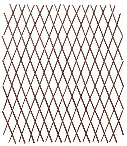 Treillis Jardin Bois | Treillis en Bois Massif Extensible pour Grimpantes | Clôture Rétractable