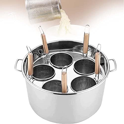 Pentola per La Pasta Cuocipasta 3/4/5 fori Pentola per pasta, pentola in acciaio inox, cuocipasta commerciale, cestello scolapasta, scolapasta, pentole per cucinare la pasta in casa, ristora