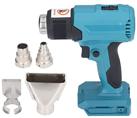 Cordless Heat Gun, Portable Heat Gun 3 Gear Rechargeable Hot Air Gun Battery Heat Gun Plastic Welding Gun Mini Heat Gun for Packaging Crafting