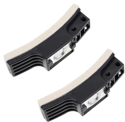 STOBAZA 2 pièces Plaquettes de Frein pour Vélo Appartement Patins de Frein Feutre Durables et Résistants à Usure Compatibles avec Équipements de Fitness Faciles à Installer Démonter