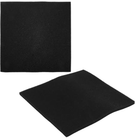 CLISPEED Tappetino Paraspruzzi per Cambio Olio Auto 2 Pezzi 50x50x2 Cm Assorbente Olio Resistente per Officina Garage Camion e Suv