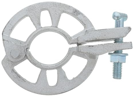 HYTROVE Heavy Duty Steel Scaffold Ring Lock Clamp with Movable Rosette, Round Plate Accessory Featuring Exceptional Load Capacity and Advanced Corrosion Resistance for Stage Setup