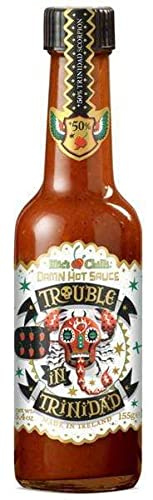 Mic's Chilli Trouble Trinidad, Salsa picante - 155 gr.