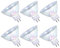 GMY MR16 Halogen Light Bulbs 50W 12V GU5.3 Spotlights for Ceiling Light Dimmable, 4000 Hours Extra Long Lifetime, 36° Beam Angle, 3000K Warm White, 2 Pin Base, Dichroic 6 Pack