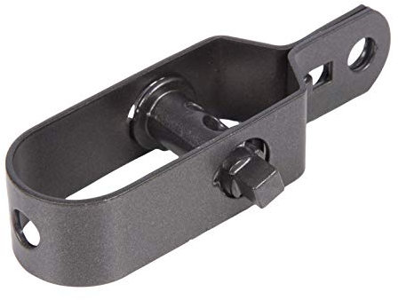 Alberts 611385 Tenditore fune metallica, con rivestimento in plastica antracite metallico, Misura 3, Lunghezza 115 mm