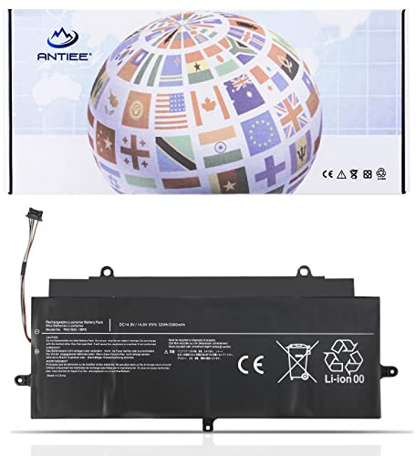 ANTIEE PA5160U-1BRS PSU8SA PSU8SE Batería para Toshiba KIRAbook 13 KIRA-101 KIRA-102 KIRA-107 KIRA-108 KIRA-109 KIRA-10D KIRA-10H KIRA-10J KIRA-10Q KIRA-10V KIRA-AT01S Ultrabook 14.8V 52Wh