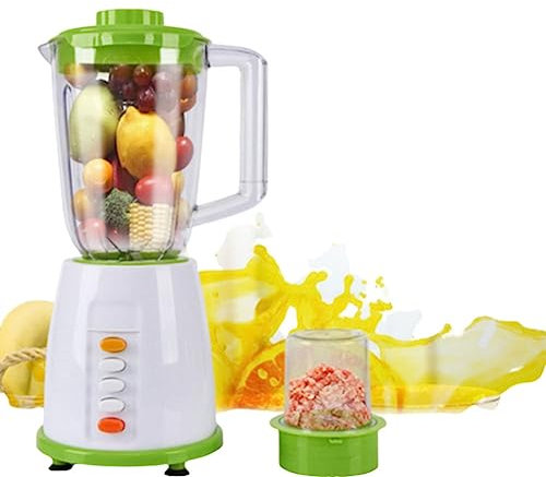Mezclador De Batidos Y Smoothies Triturador De Hielo Con 3 Controles De Velocidad Y Pulso Picadora 4 Cuchillas De Acero Inoxidable Molinillo De Carne Y Mezclador De Smoothies Con 45000 Rpm Jarra 2 L