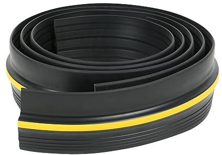Garagentor Dichtung, Universelle Garagentor-Bodendichtung, Wasserdicht, Winddicht und Staubdicht, Perfekt um die Garage Sauber und Trocken zu Halten (6M)