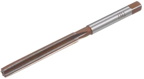 sourcing map Hand Reamer 7mm H7 Metric Reamer Drill Bit for Metal Wood Hole Reaming, Straight Flutes 9SiCr Alloy Steel Cutting Tool