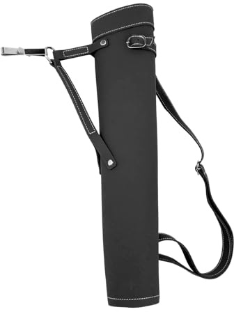 MechKit Köcher für Pfeile, Wasserdicht Pfeilköcher Große Kapazität Bogenschießen Pfeilhalter für Outdoor Sport Jagd Bogenschießen Üben (Schwarz)
