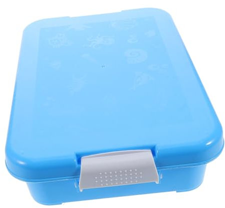 Warmhm Boy Girl's Play Sand Storage Box Plastic Sandbox Lid Handle for Outdoor Toys Indoor Sandbox Play Case
