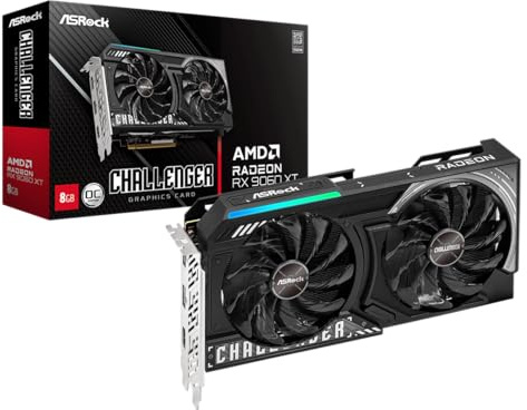 VGA ASRock Radeon RX 9060 XT 8GB Challenger OC