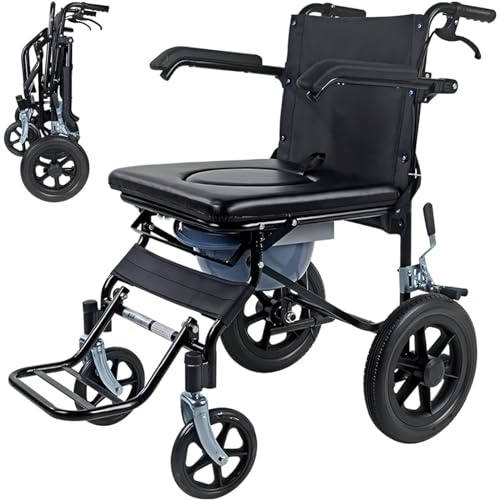 Montascale Elettrico Cingolato Sedia a rotelle elettrica per scale, sedia a rotelle da viaggio leggera, sedia comoda pieghevole impermeabile con ruote, piccola sedia a rotelle per casa e via