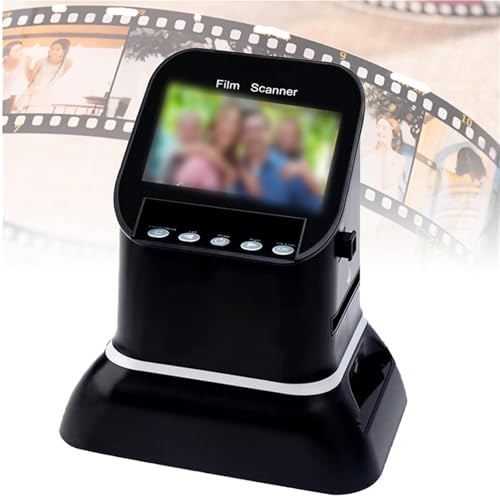 Film Negative Scanner for 35mm 120 126 127 Slides, High Resolution 22MP Digital Converter with 4.3 LCD Screen