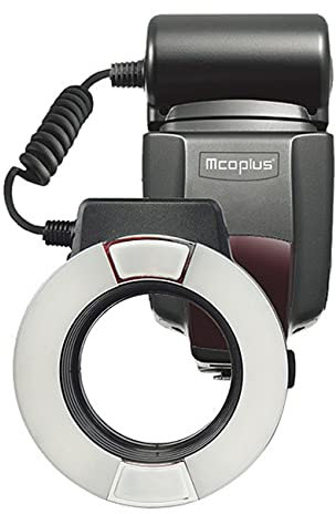 YIDOBLO 14EXT Flash annulaire macro LED E-TTL compatible avec Canon 5D II III 6D 7D 60D 70D 700D SLR Camera avec 7 anneaux adaptateurs