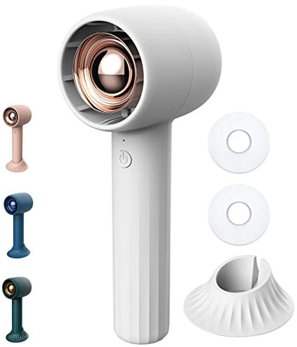 KENSUKA Handheld Fan HA1, Rechargeable Portable Hand Held Fans with Aromatherapy, 3-Speed Adjustable, Ideal for Travel, Makeup, Outdoor Personal Cooling